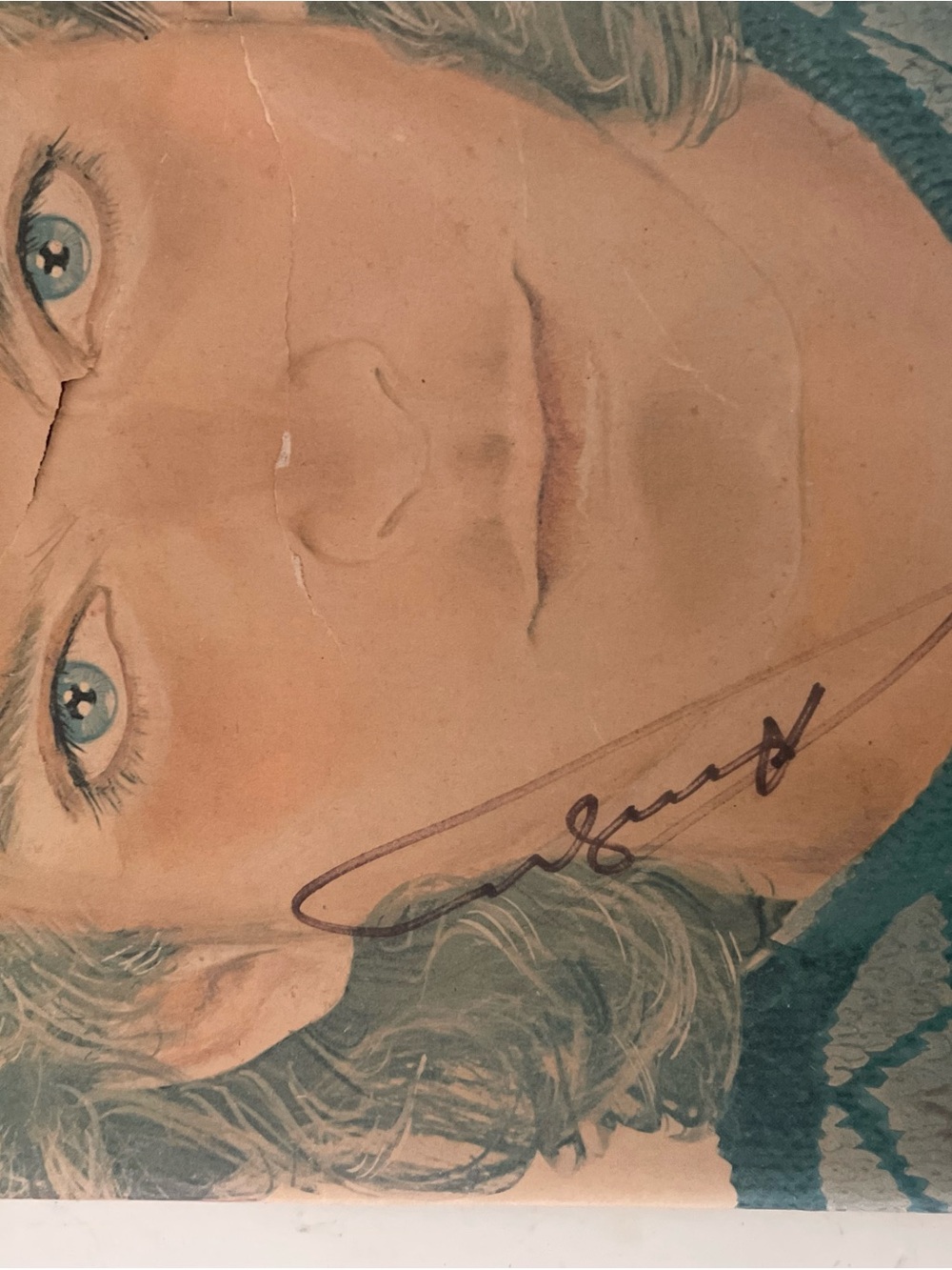 Signed by Andy Warhol Vintage Interview Magazine